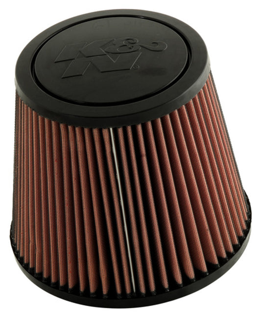 K&N Engineering RU-5172 K&N Universal Rubber Filter-Round Tprd 4.875in Flange ID x 9in Base OD x 6.625in Top OD x 7.938in H