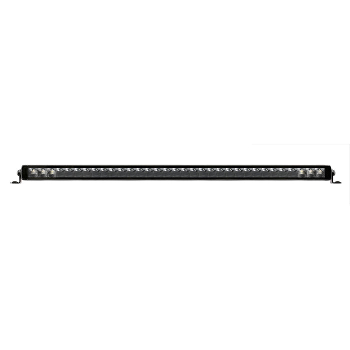 Go Rhino 751653201CSS Xplor Blackout Series Sgl Row LED Light Bar (Side/Track Mount) 31.5in. - Blk