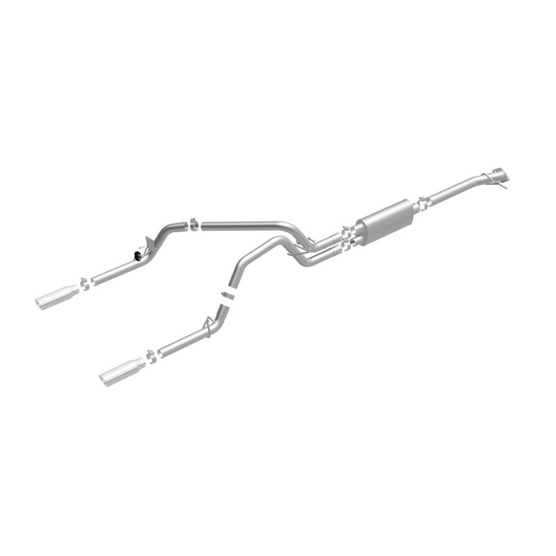 Magnaflow 19019 MagnaFlow Stainless Cat-Back Exhaust 2015 Chevy Colorado/GMC Canyon Dual Split Rear Exit 3.5in