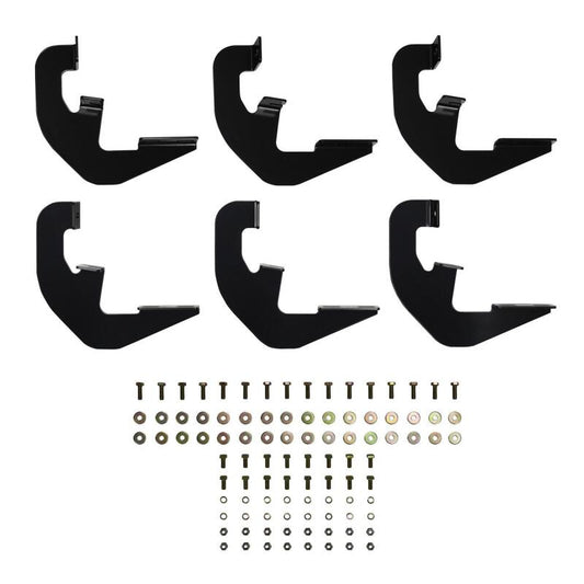 Westin 27-2255 2019 Chevrolet Silverado/Sierra 1500 Double/CC Non LD Running Board Mount Kit - Black