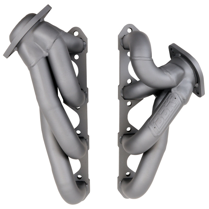 BBK 3510 87-95 Ford F150 Truck 5.0 302 Shorty Unequal Length Exhaust Headers - 1-5/8 Titanium Ceramic