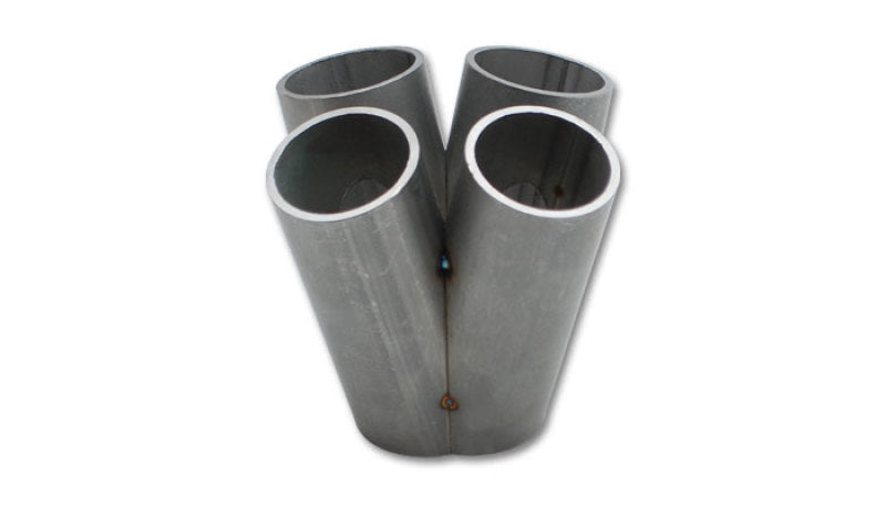 Vibrant 2453 4 into 1 SS Turbo Mani Collector for All T4 in Flange 48mm Pipe OD 4.75in tall 78mmx64mm out
