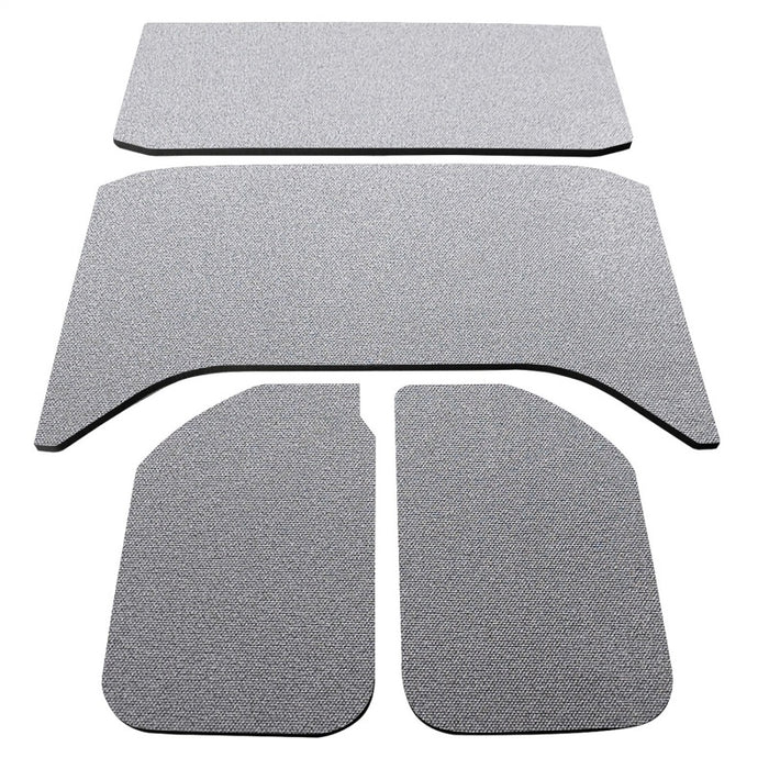 DEI 50139 11-18 Jeep Wrangler JK 4-Door Boom Mat Headliner - 4 Piece - Gray