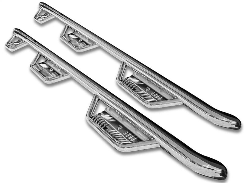 N-Fab HPD1594QC-6-SS Podium SS 15.5-17 Dodge RAM 1500 Quad Cab 6.4ft Standard Bed - Polished Stainless - 3in