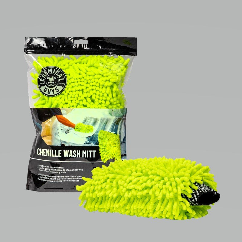 Chemical Guys MIC493 Chenille Premium Scratch-Free Microfiber Wash Mitt