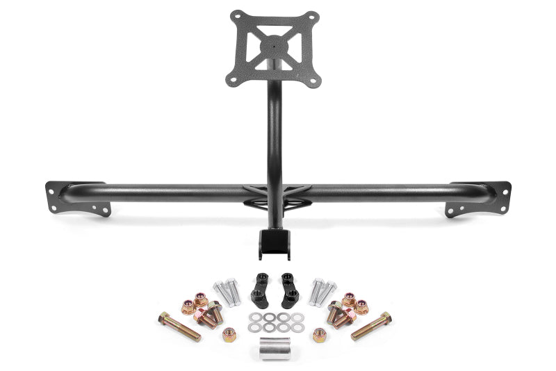 BMR Suspension PM760H BMR 2015-2019 Ford Mustang Bolt-On Parachute Mount - Black Hammertone