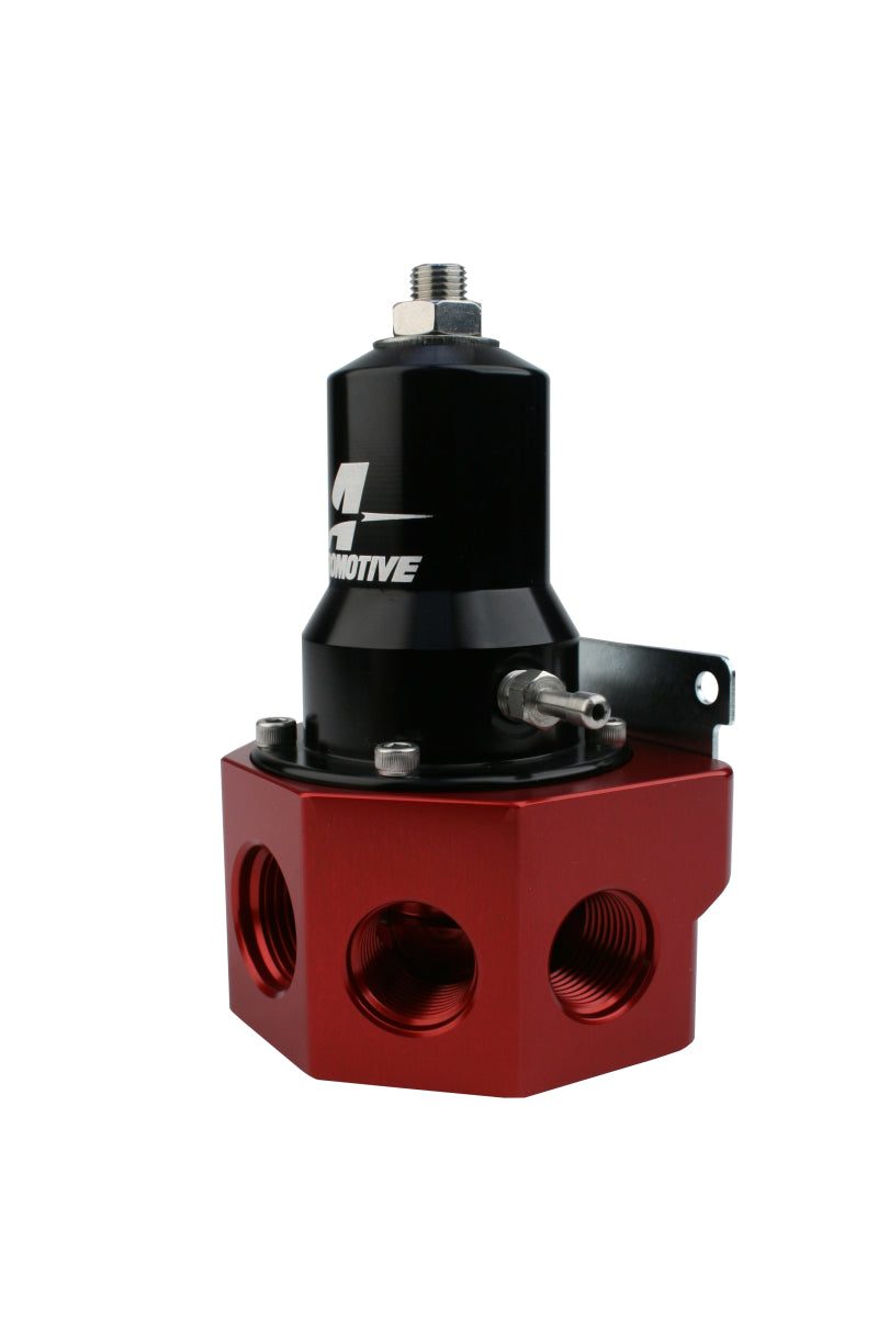 Aeromotive 13133 Regulator - 30-120 PSI - .500 Valve - 4x AN-08 and AN-10 inlets / AN-10 Bypass