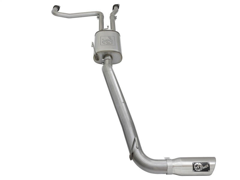 aFe 49-46125-P MACH Force-Xp 2-1/2in Cat-Back Exhaust System w/ Polished Tip 16-17 Nissan Titan XD V8 5.6L