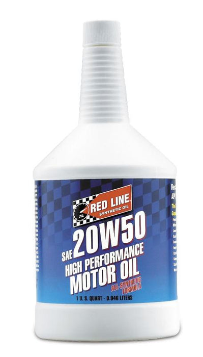 Red Line 12504 20W50 Motor Oil - Quart