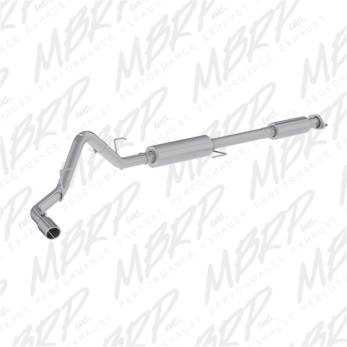 MBRP S5256409 2015 Ford F-150 5.0L 3in Cat Back Single Side Exit T409 Exhaust System