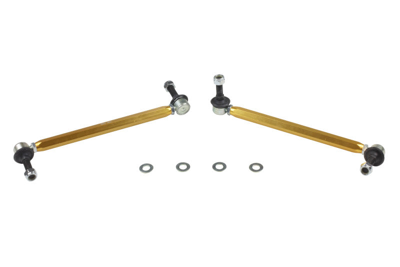 Whiteline KLC175 05-10 Chevy Cobalt/6/09+ Cruze/06-11 HHR Front Sway Bar - Link Assembly H/D Adj Steel Ball