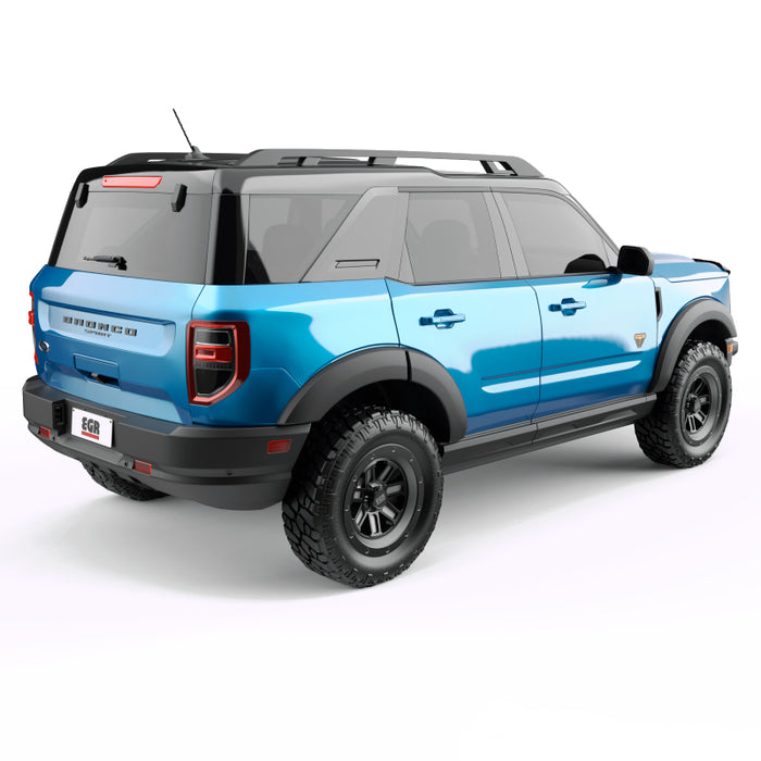 EGR 753564 21-23 Ford Bronco Sport (Sport Utility) Rugged Look Fender Flares (Set of 4) - Smooth Matte