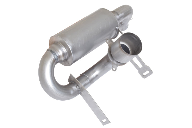 Gibson 98031 17-20 Can-Am Maverick X3 Turbo Base 2.5in Single Exhaust - Stainless