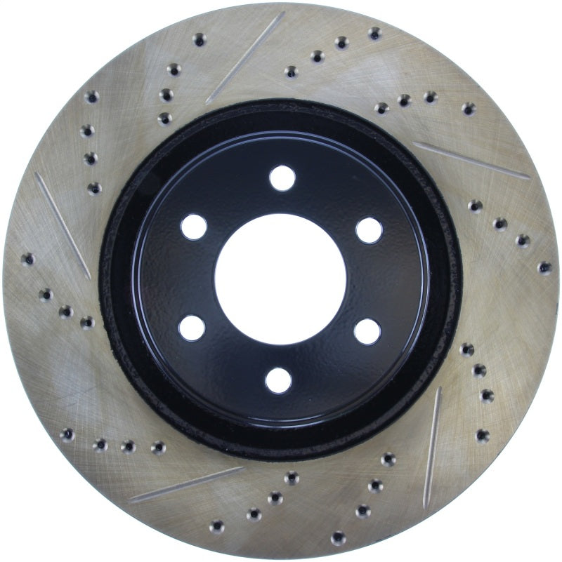 Stoptech 127.63036R StopTech Slotted & Drilled Sport Brake Rotor