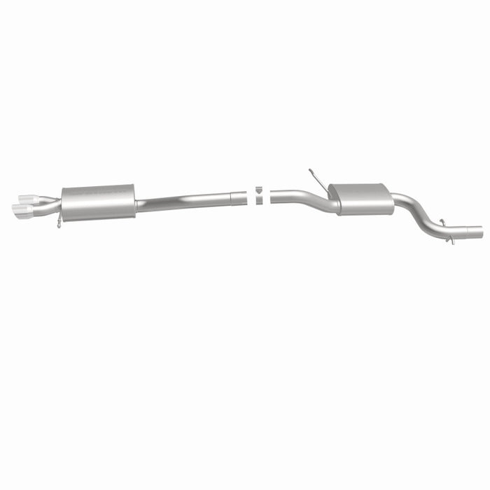 Magnaflow 15158 MagnaFlow 12 VW Jetta 2.0L Turbocharged Dual Straight D/S Rear Exit Stainless Cat Back Perf Exhaust