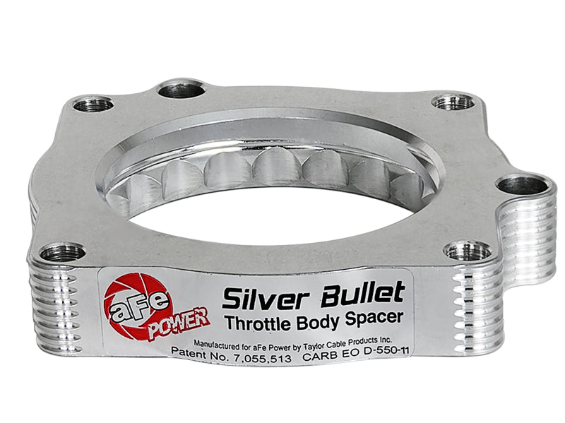 aFe 46-32007 Silver Bullet Throttle Body Spacers TBS Dodge Challenger SRT8 11-12 V8-6.4L