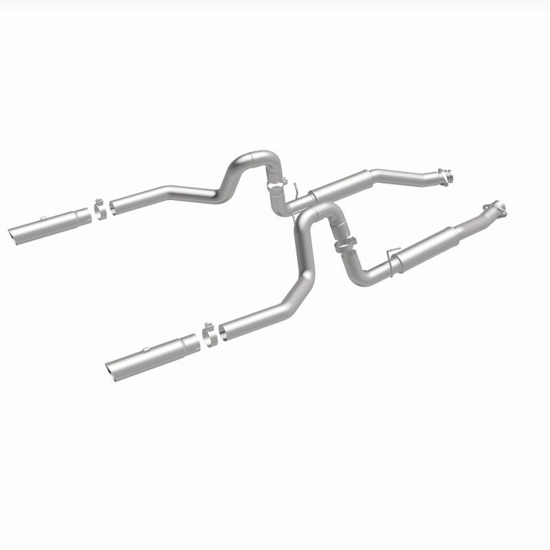 Magnaflow 16394 MagnaFlow 99-04 Mustang Mach 1 V8 4.6L Dual Split Rear Exit Stainless Cat-Back Performance Exhaust
