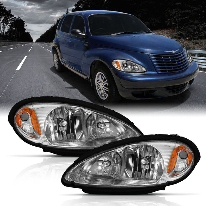 ANZO 111472 ANZ Crystal Headlights