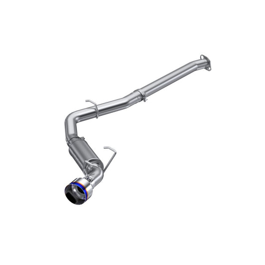 MBRP S48063BE 12-22 Subaru BRZ 17-22 Toyota GR86 Stainless Steel 3in Cat-Back-Single Rear Exit w Burnt Tip