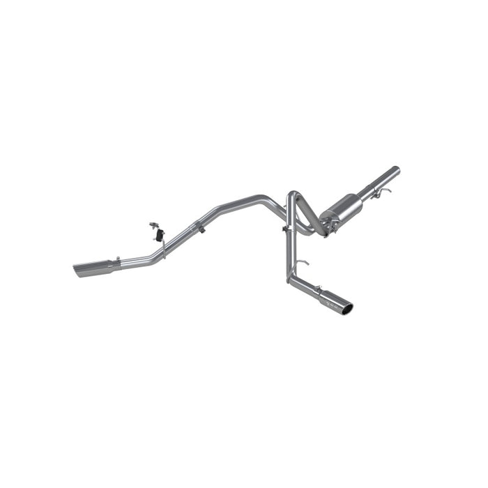 MBRP S5056409 2009 Chev/GMC 1500 4.8/5.3L EC/CC (excluding 8 bed) Cat Back Dual Split Side