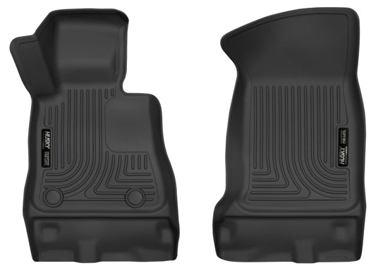 Husky Liners 52231 2016+ Chevrolet Camaro X-Act Contour Black Front Floor Liners