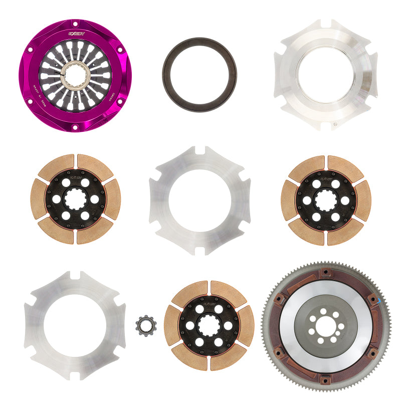 Exedy MM063HB 2008-2015 Mitsubishi Lancer Evolution GSR L4 Hyper Triple Cerametallic Clutch Rigid Disc