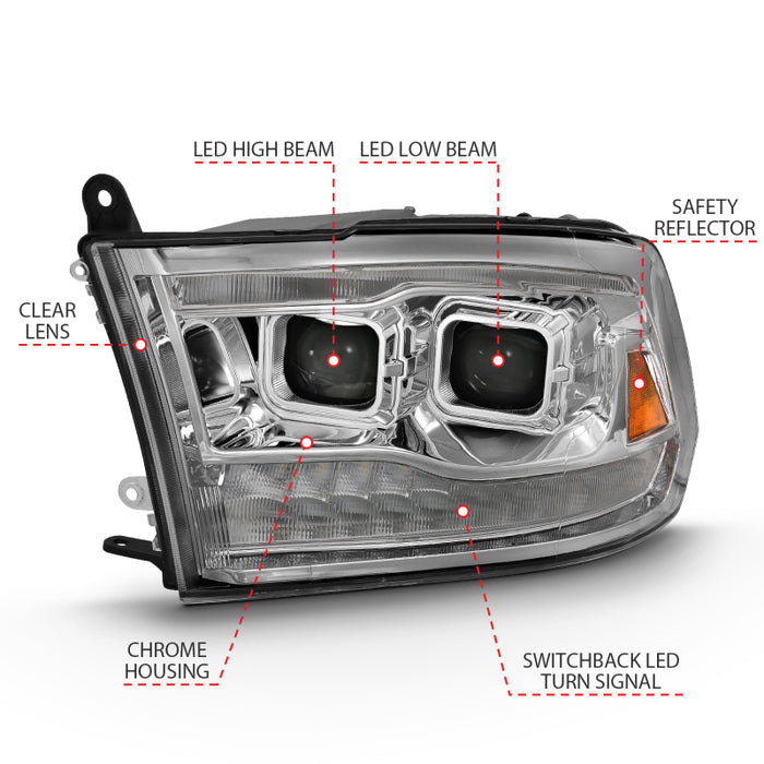 ANZO 111465 ANZ LED/Projector Headlights
