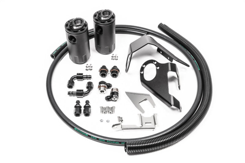 Radium Engineering 20-0525-FL 2009+ Nissan 370Z (VQ37VHR) Catch Can Kit - Fluid Lock