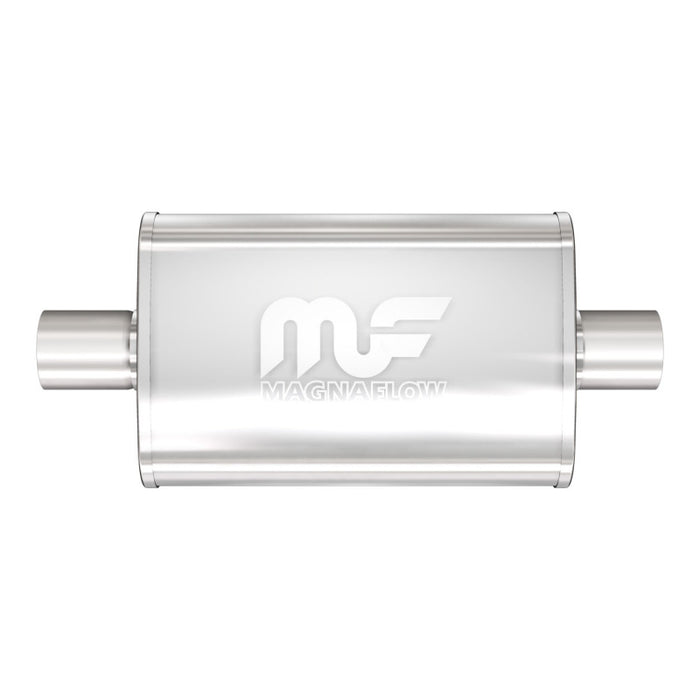 Magnaflow Perf Exhaust MAG11215 Stainless Muffler 2.25in. Center In/Out