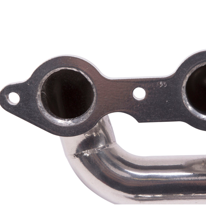 BBK 40060 99-04 GM Truck SUV 6.0 Shorty Tuned Length Exhaust Headers - 1-3/4 Silver Ceramic