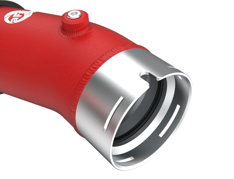 aFe 46-20724-R 2024+ Toyota Tacoma BladeRunner 2.5in & 3in Aluminum Hot & Cold Charge Pipe Kit - Red