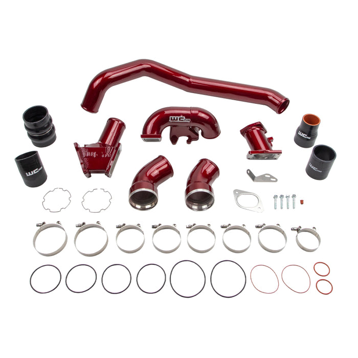 Wehrli WCF100324-GB 07.5-10 GMC/Chevrolet 6.6L Duramax Stage 1 High Flow Intake Bundle Kit - Gloss Black