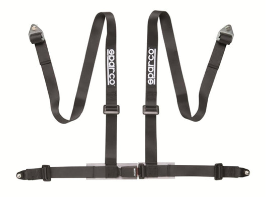 SPARCO 04604BV1NR Sparco Belt 2 Inch Black 4Pt Bolt-In