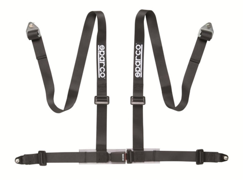 SPARCO 04604BV1NR Sparco Belt 2 Inch Black 4Pt Bolt-In