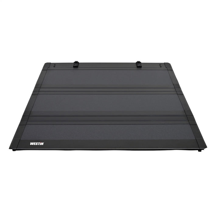 Westin 19-44735 20-23 Chevrolet/GMC Rail Caps 2500HD 6ft. 7in. Bed Hard Tri-Fold Tonneau Cover - Black