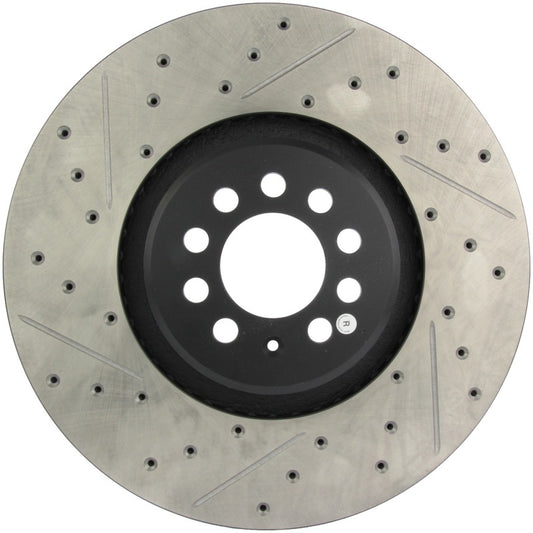 Stoptech 127.33093R StopTech Slotted & Drilled Sport Brake Rotor