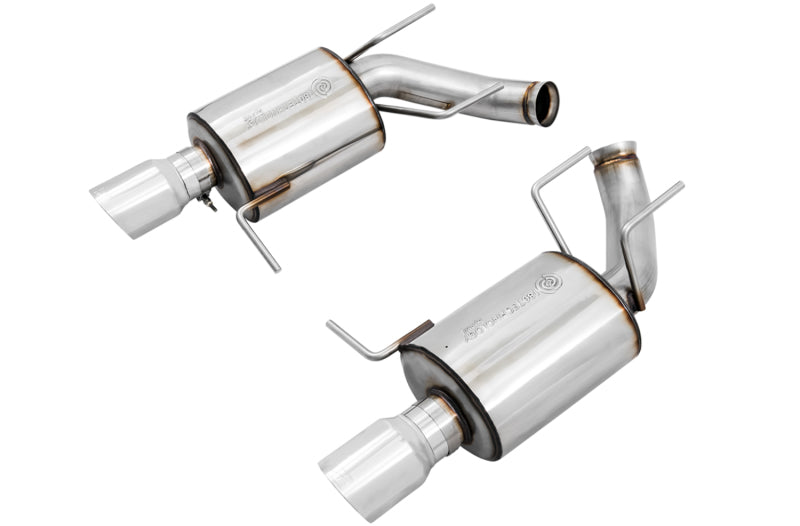 AWE Tuning 3015-32094 S197 Mustang GT Axle-back Exhaust - Touring Edition (Chrome Silver Tips)