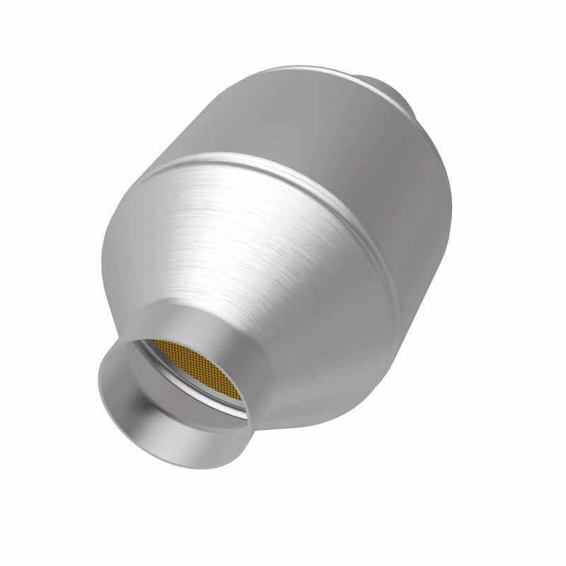Magnaflow 51655 MagnaFlow Conv Univ 2.25in Inlet/Outlet Center/Center Round 3in Body L x 5in W x 8.75in Overall L