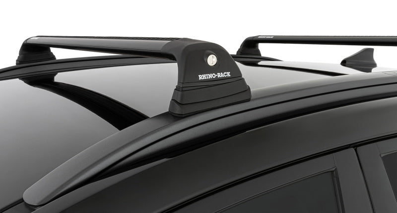 Rhino-Rack RVP69 18-22 Hyundai Kona 1st Gen 5 Door SUV w/Flush Rails Vortex RVP 2 Bar Roof Rack - Black
