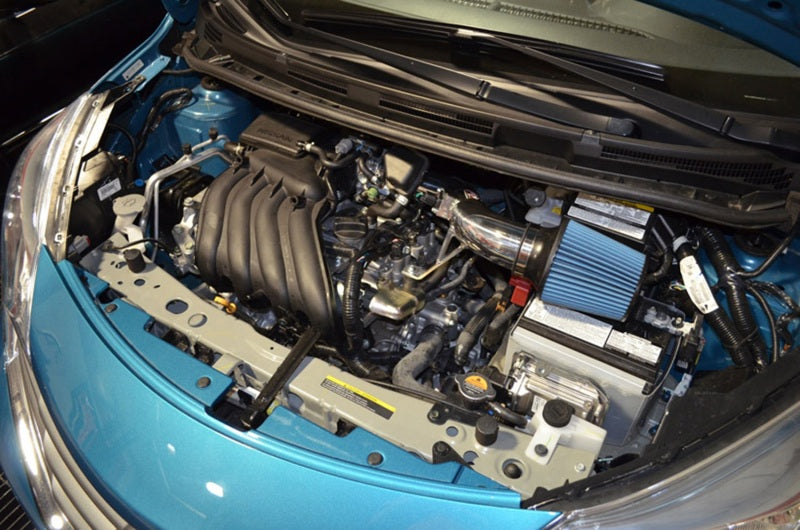 Injen SP1906BLK 13-19 Nissan Versa Note 1.6L 4 Cyl. Black Short RAM Intake w/ MR Technology