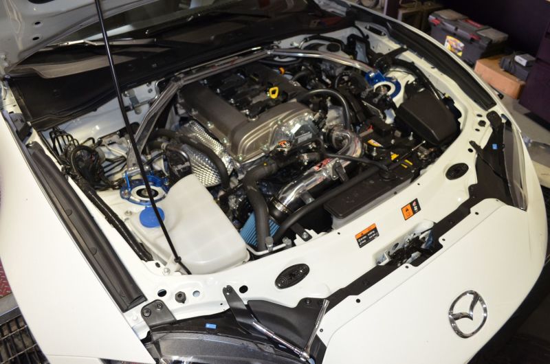 Injen SP6010BLK 16-19 Mazda MX-5 2.0L 4Cyl Black Short RAM Intake w/MR Tech & Heat Shield