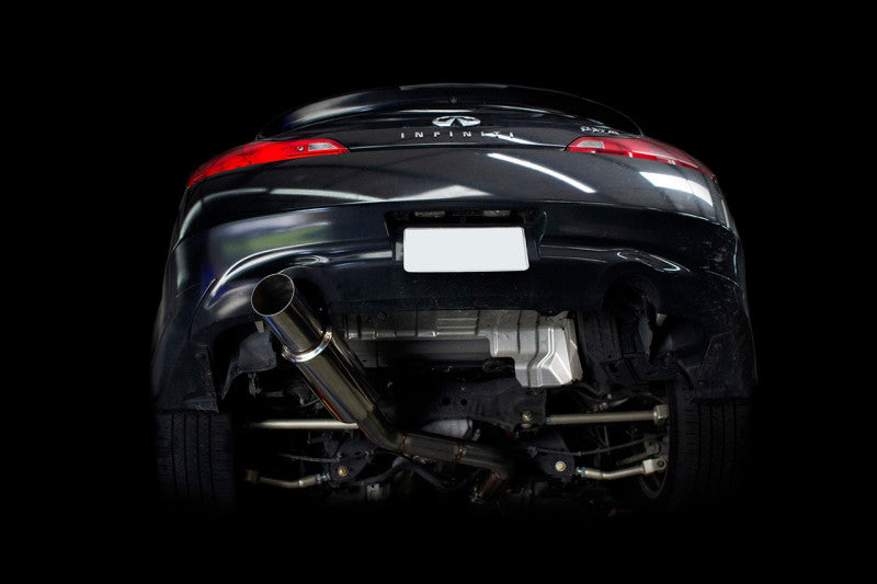 ISR Performance IS-GT-G37C GT Single Exhaust - Infiniti G37 Coupe RWD
