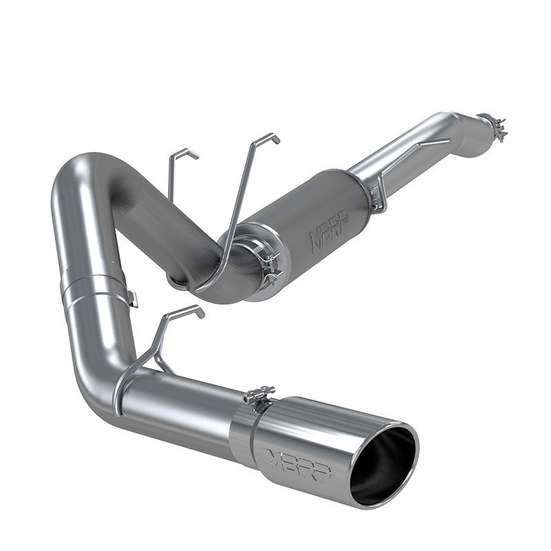 MBRP S5247304 2017+ Ford F-250/F-350 6.2L/7.3L Super/Crew Cab Single Side 4in T304 Catback Exhaust