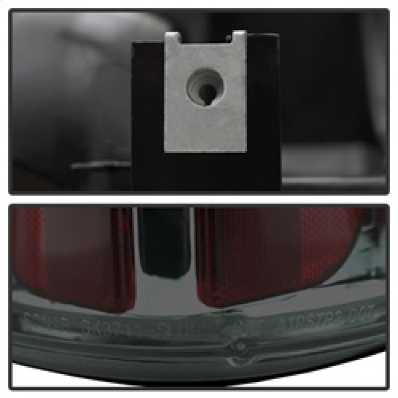 SPYDER 5002099 Spyder Chevy Silverado 1500/2500 99-02 (Not Stepside) Euro Style Tail Lights Smke ALT-YD-CS99-SM
