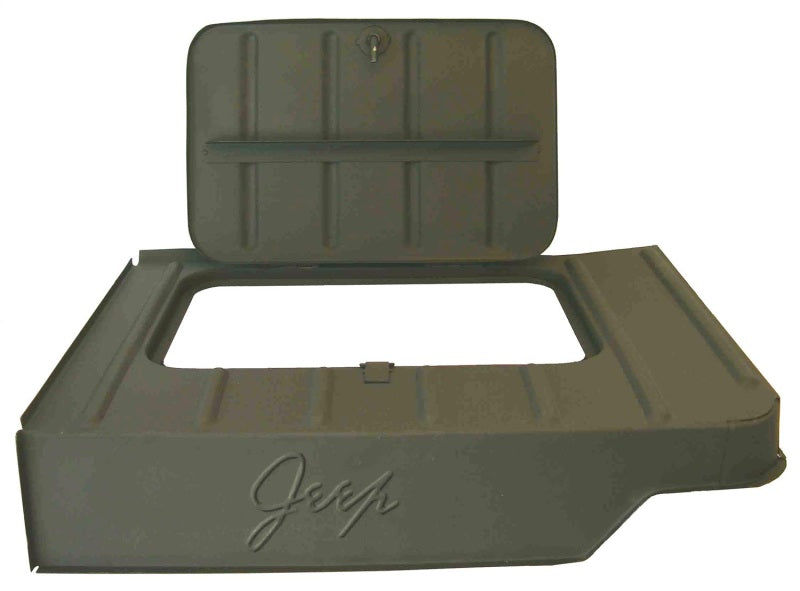 OMIX DMC-3227K Omix Tool Compartment with Script 46-75 Willys & Models