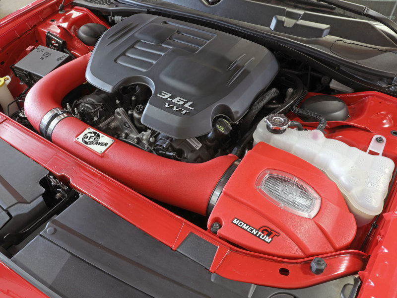 aFe 51-72201-R Momentum GT Dry S Stage-2 Intake System 11-15 Dodge Challenger/Charger V6-3.6L (Red)