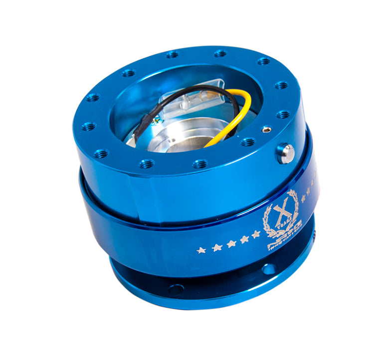 NRG SRK-200BL Quick Release Gen 2.0 - Blue Body / Blue Ring