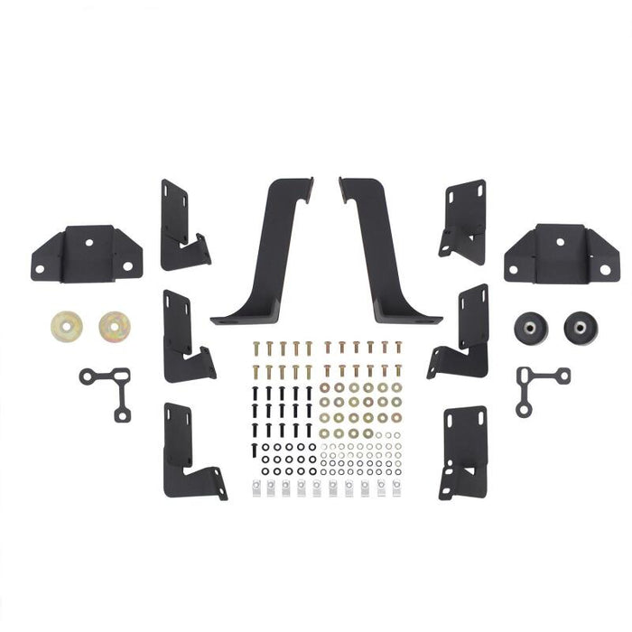 Westin 56-534015 99-16 Ford F-250/350/450/550 CC (6.75ft Bed) HDX Drop Whl to Whl Nerf Step Bars - Text Blk
