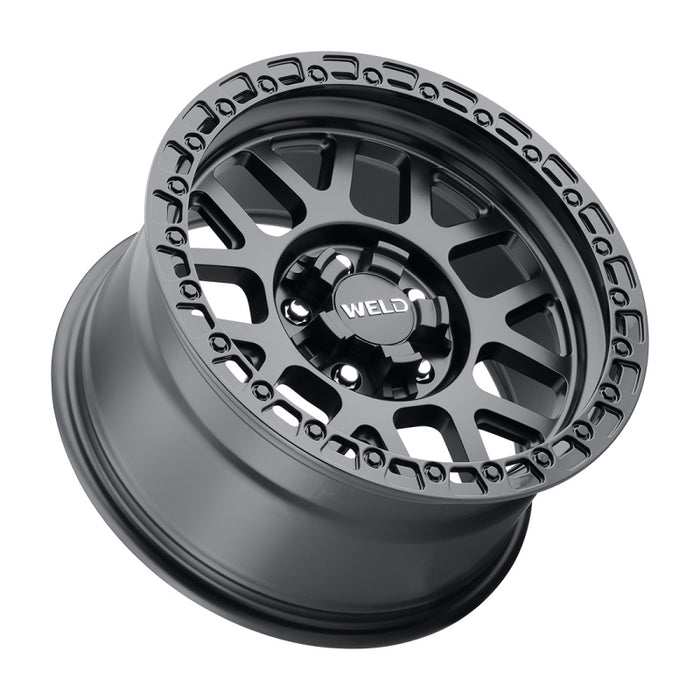 Weld W10479098500 Off-Road W104 17X9.0 Cinch 6X135 6X139.7 ET00 BS5.00 Satin Black Gloss Black 106.1