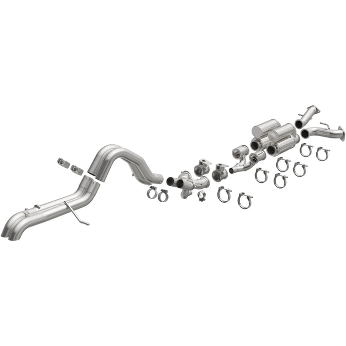 Magnaflow 19619 MagnaFlow System Overland Cat-Back 22-23 Ford Bronco Raptor 3.0L